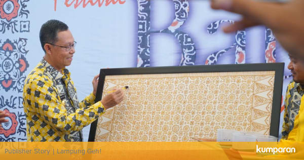 Mengenal Kain Batik  Lampung  Motif Sembagi dan Nilai 